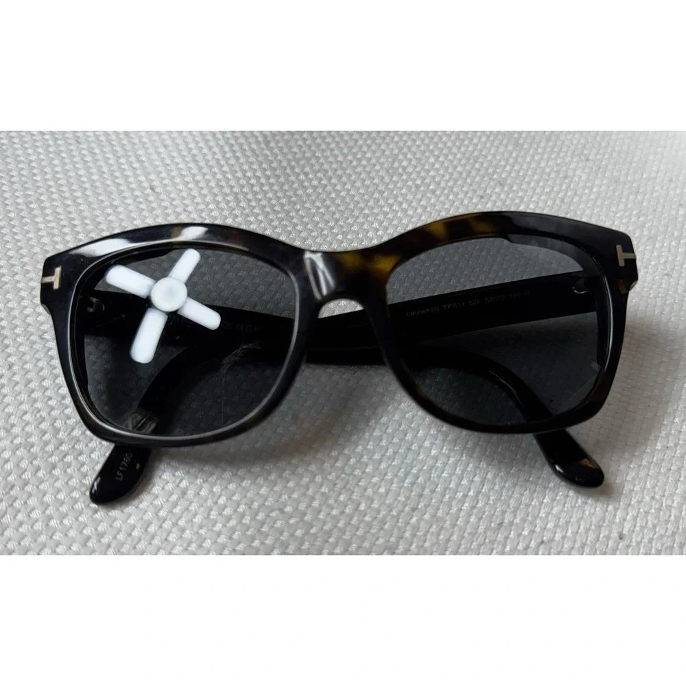 TOM FORD  Authentic Black Cat Eye Ladies Sunglasses TF614 01H 52[]19 Frames Only